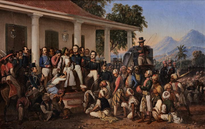 penangkapan pangeran diponegoro