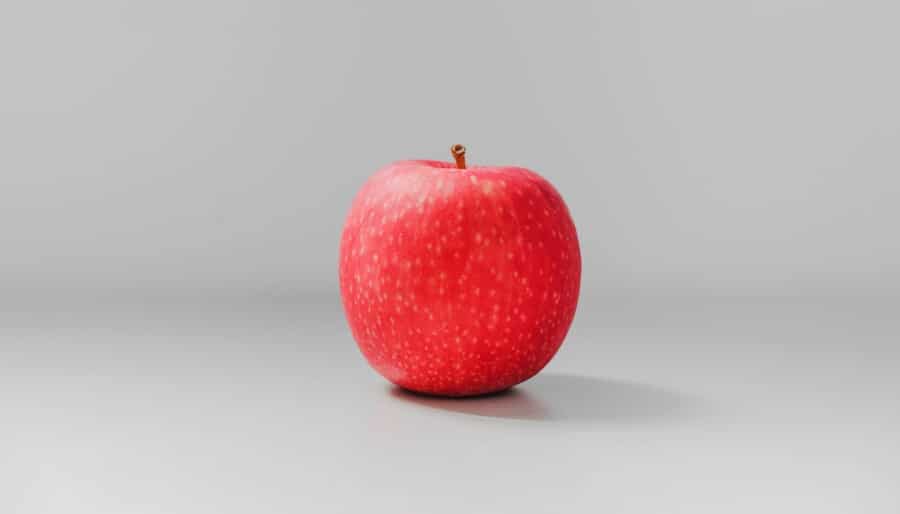 apel: ilustrasi kamu adalah apa yang kamu makan